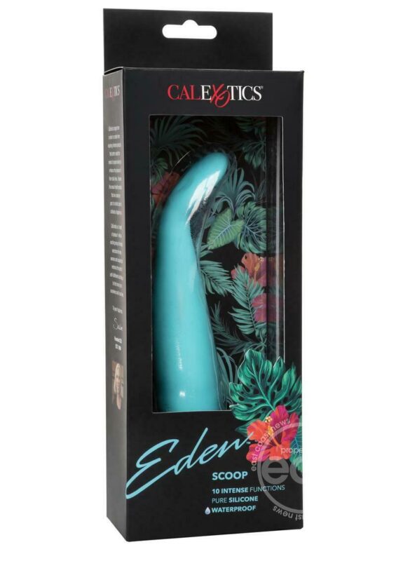 Vibrador para Punto G Eden Scoop Teal Recargable CalExotics