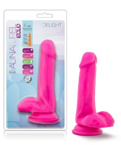 Au Naturel - Bold - Delight - 6 Inch Dildo - Pink