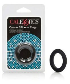CAESAR SILICONE RING - BLACK