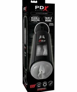PDX Elite Ultimate Milker - Clear/Black