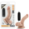 Dr. Skin - Dr. Ken - 6.5 Inch Vibrating Cock with Suction Cup - Vanilla