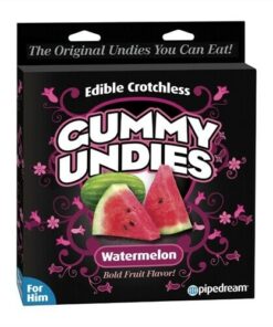 Pipedream Edible Crotchless Gummy Undies - Watermelon