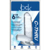 Jock Clear 6 Inch Dildo