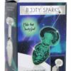 BS Glow-in-the-Dark Glass Small Anal Plug