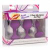 FR Purple Pleasures Silky Silicone Anal Training Set 3