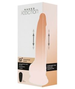 NAKED ADDICTION - 9" THRUSTING DONG