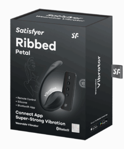 Ribbed Petal Connect App - Black