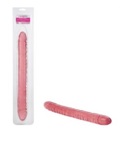 VEINED DOUBLE DONG 18" - PINK