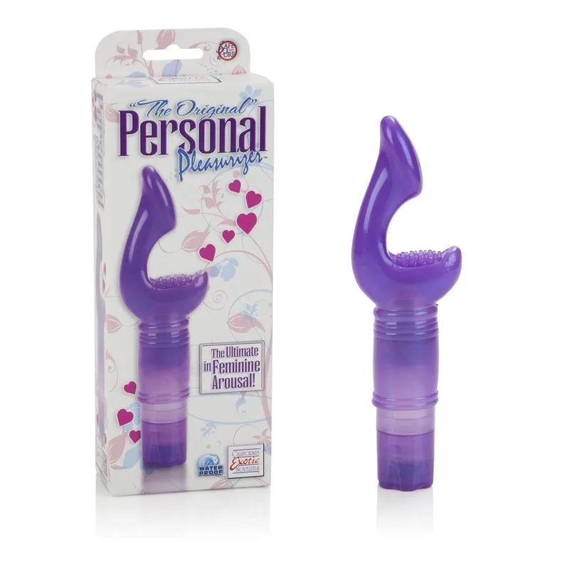 Vibrador Estimulador Curvo The Original Personal Pleasurizer Morado CalExotics