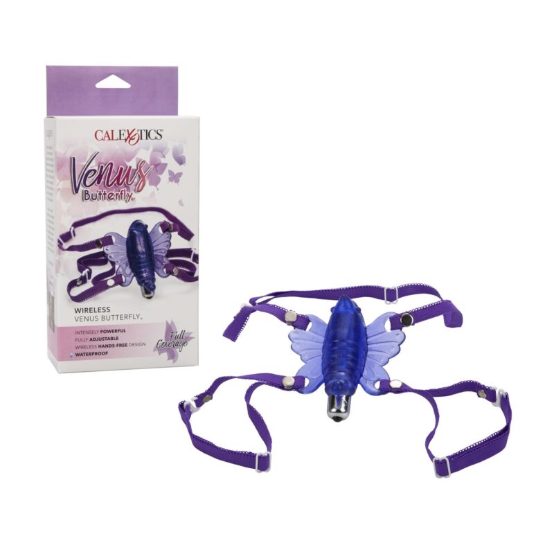 Vibrador de Panty Mariposa Wireless Venus Butterfly Morado CalExotics