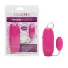 Vibrador Tipo Bullet con Control Jumpin' Gyrator Mini-Rocket Pink CalExotics