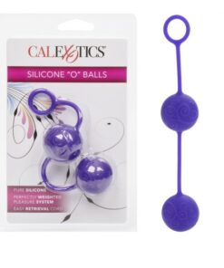 SILICONE "O" BALLS - PURPLE
