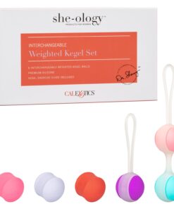 SHE-OLOGY WEIGHTED KEGEL SET