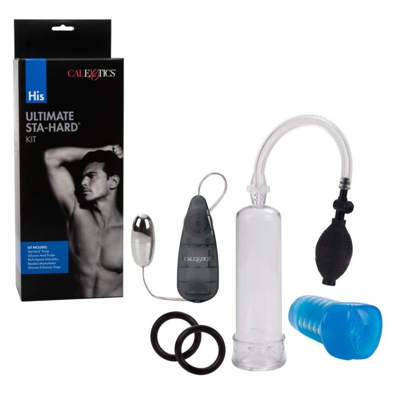 Kit de Erección y Placer Masculino His Ultimate Sta-Hard Kit CalExotics