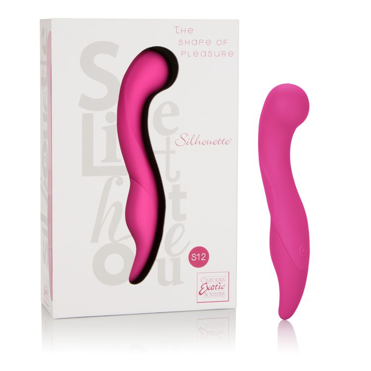 Vibrador Estimulador de Punto G Silhouette S12 Rosa Calexotics