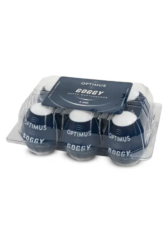 Pack de 6 Huevos Masturbadores Goggy Optimus
