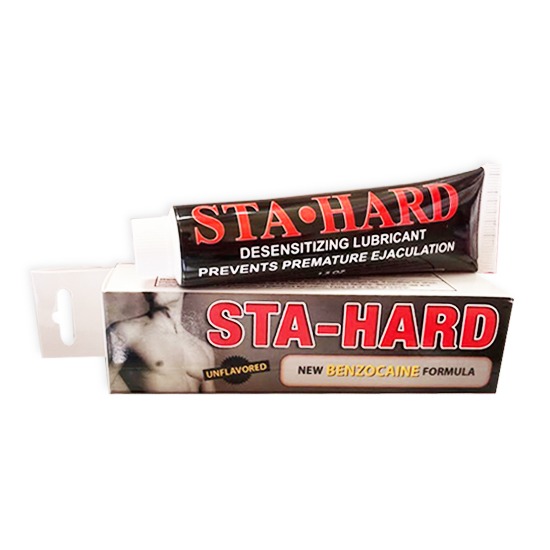 Crema Retardante Masculina Sta-Hard con Benzocaína 45ml Nasstoys · fotografía 1