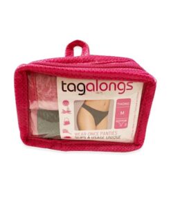Tangalongs Mediana (Negro) 2 pz Tangas Desechables