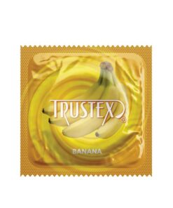 Trustex Flavored Lubricated Condoms/BANANA