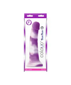 Colours - Pleasures - Yum Yum  8" Dildo - Purple