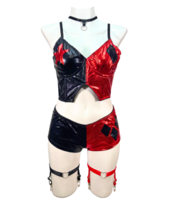 Disfraz Harley Quinn Metalica - Imagen 2