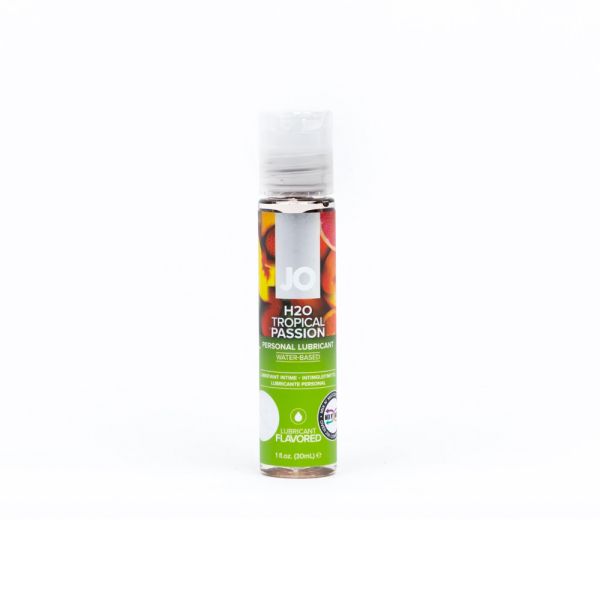 Lubricante Comestible Pasión Tropical System JO H2O Juicy 30ml System JO · fotografía 1