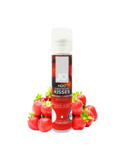Lubricante Comestible Fresa JO H2O Strawberry Kisses 30ml System JO