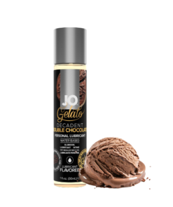 Lubricante Comestible Doble Chocolate JO Gelato 30ml System JO