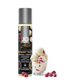 Lubricante Comestible JO Gelato White Chocolate Raspberry Truffle 30ml