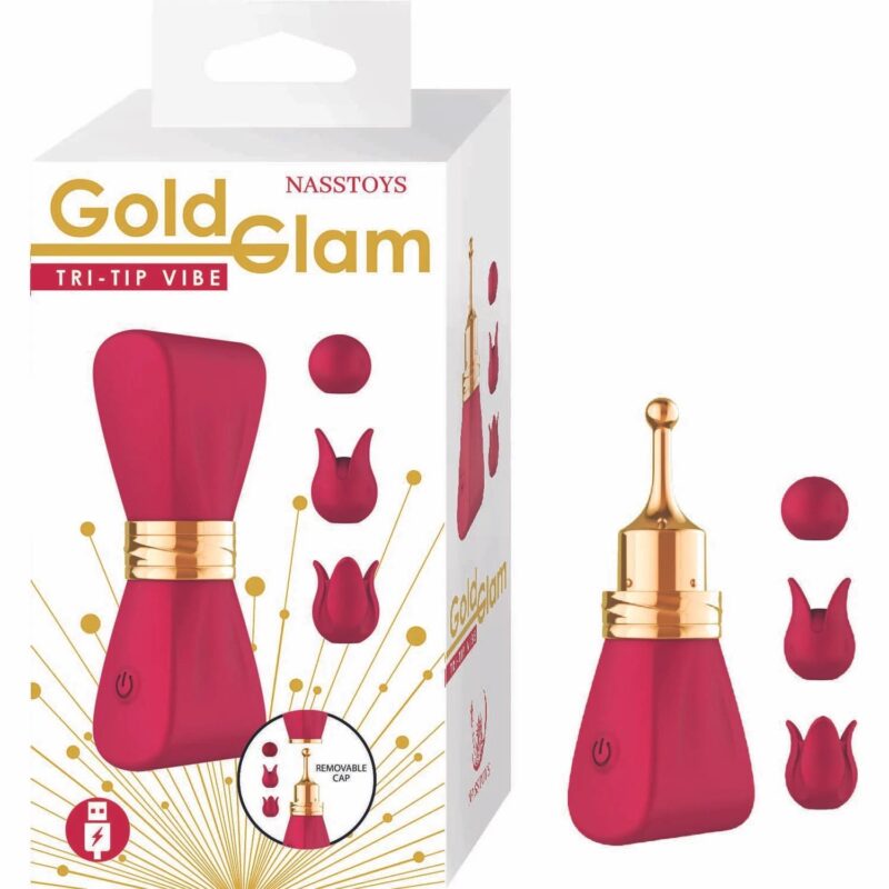 GOLD GLAM TRI-TIP VIBE-WHITE · fotografía 3
