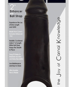 Jock 2 inch Enhancer with Ball Strap - Black CN-09-0603-20