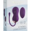 Huevo Vibrador con Rotación y Control Remoto Etherea Morado