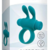 Anillo Vibrador Rabbit Ring Recargable Curvo Turquesa