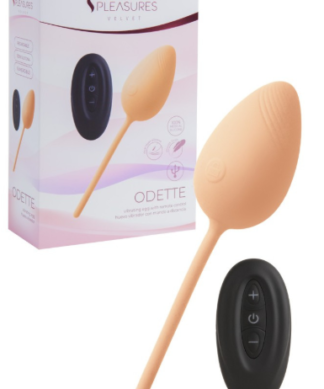 Huevo Vibrador con Control Remoto Odette Durazno