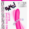 BG Flexible Tapered Silicone Bullet - Pink