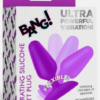 BG Flexible Vibrating Silicone Butt Plug - Purple