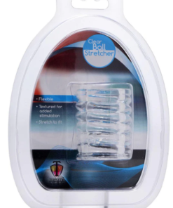 Estirador de Escroto en Espiral Clear Trinity Vibes