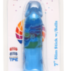 Dildo con Testículos Slim Stick Berry Ice Lollicock 18cm