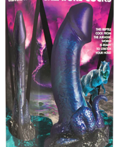 Dildo Dinosaurio Dino-Dick Fantasy Jurásico Púrpura Creature Cocks