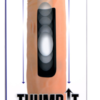 TI 7X Remote Control Thumping Dildo 8.7"
