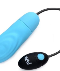 Vibrador tipo Bullet Recargable con 7 Modos de Pulsación Azul Bang!