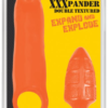 Engrosador de Pene Sleeve XXXPander Doble Textura Naranja Rooster Curve