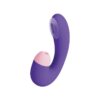 Vibrador de Doble Estimulación Blizzard Morado