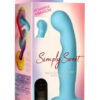 Simply Sweet Vibrating Thick Silicone Dildo w/ Remote