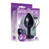 Plug Anal Metálico Negro Joya Violeta The Silver Starter 8cm The 9's