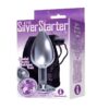 Plug Anal Metálico Plata Joya Violeta The Silver Starter 8cm The 9's