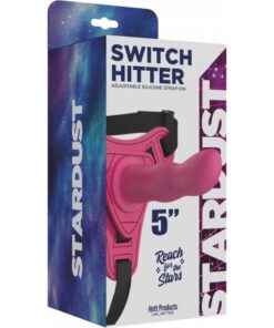 Dildo para Strap-On de Silicona Ajustable Stardust Switch Hitter 13cm Hott Products