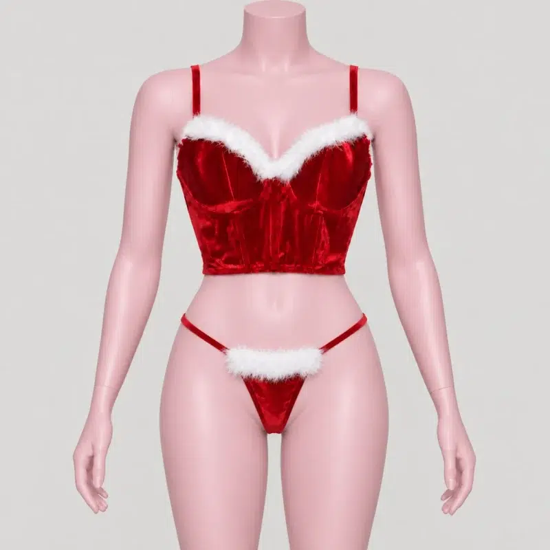 Disfraz Bustier Santa · fotografía 3