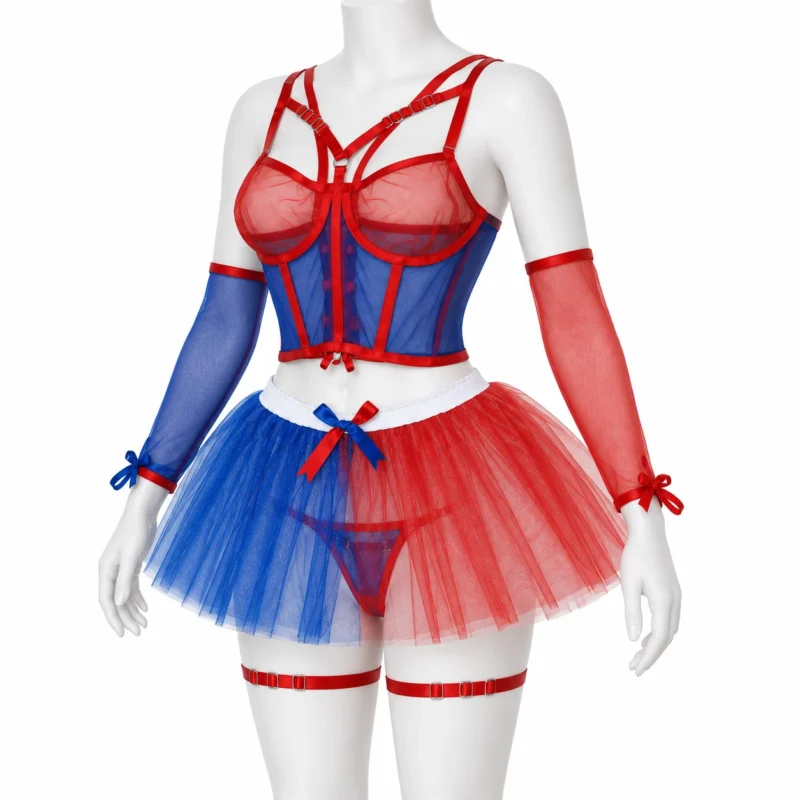 Disfraz Harley Quinn Tutu · fotografía 2