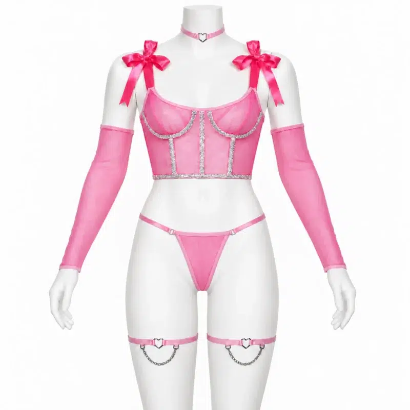 Disfraz Barbie Princesa Rosa · fotografía 3